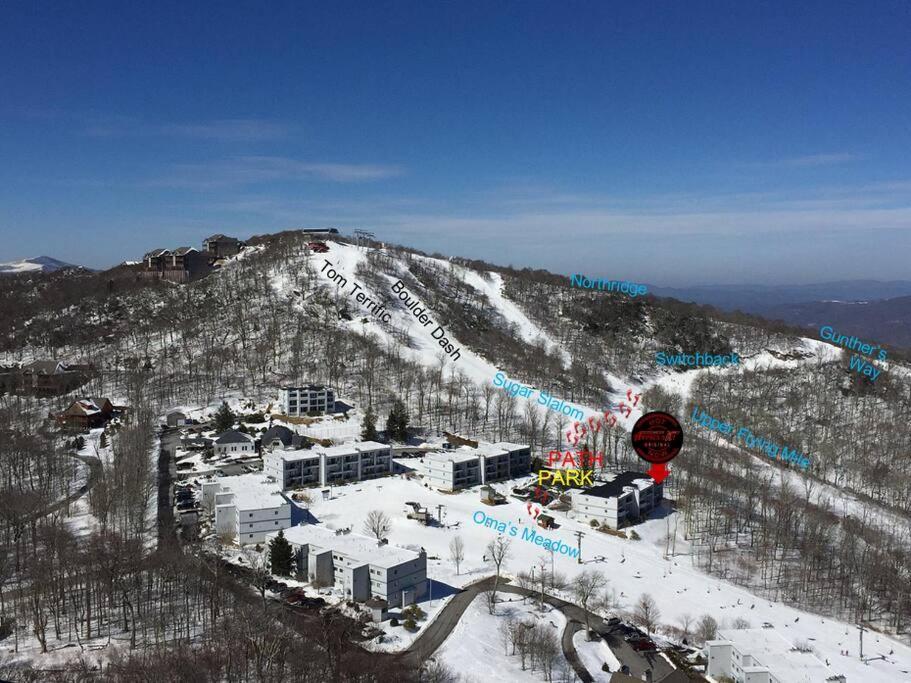 Appresski - 5 Bed Ski In Ski Out - 50 Steps To Ski Sugar Mountain Slopes Exterior foto